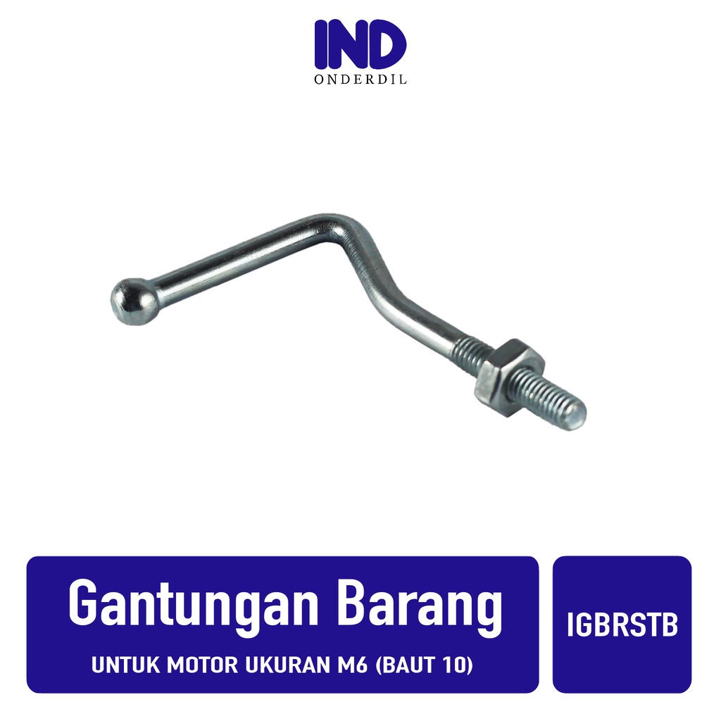 Gantungan-Cantolan- Kaitan Barang Motor Bebek Astrea Grand/Supra X-125-Fit-New/Revo-Absolute/Blade