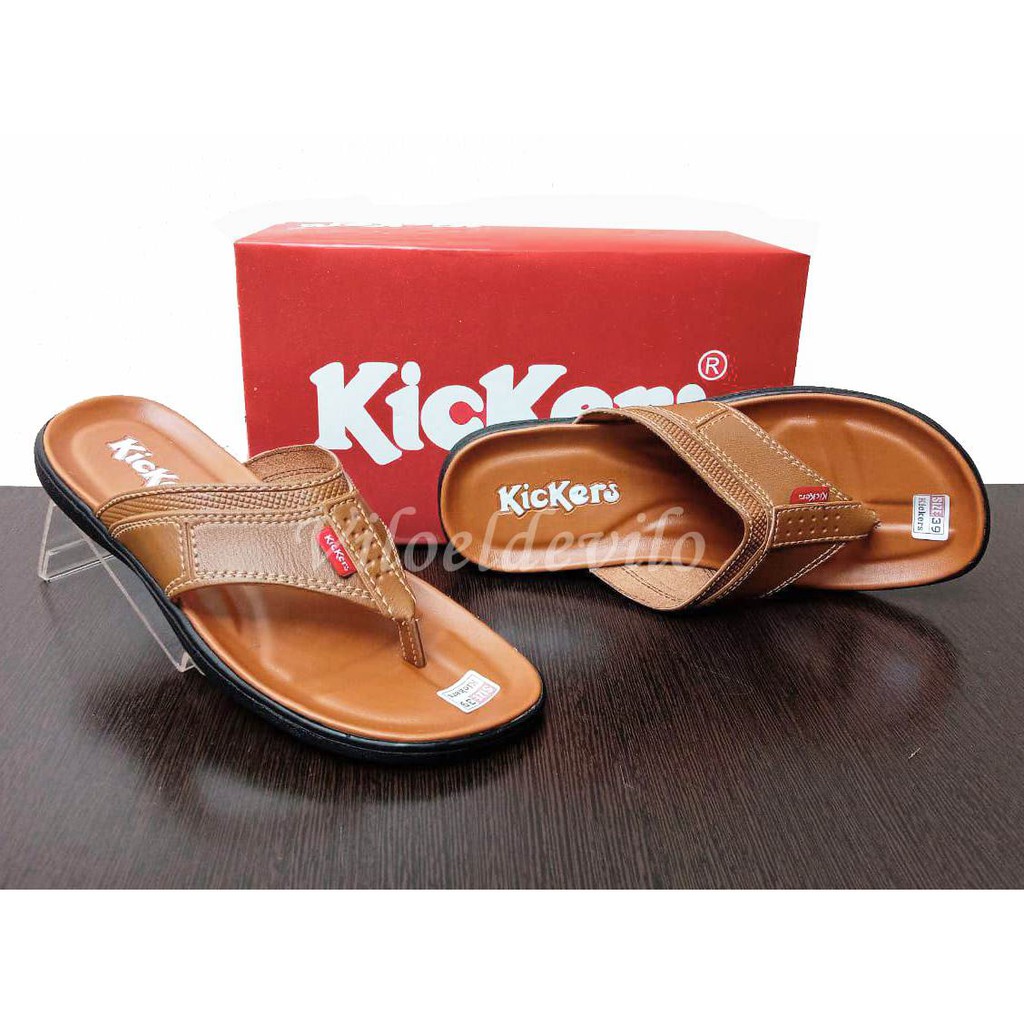 Kickers Sandal jepit pria terbaru Size 39 - 43 (JEPIT Poni)