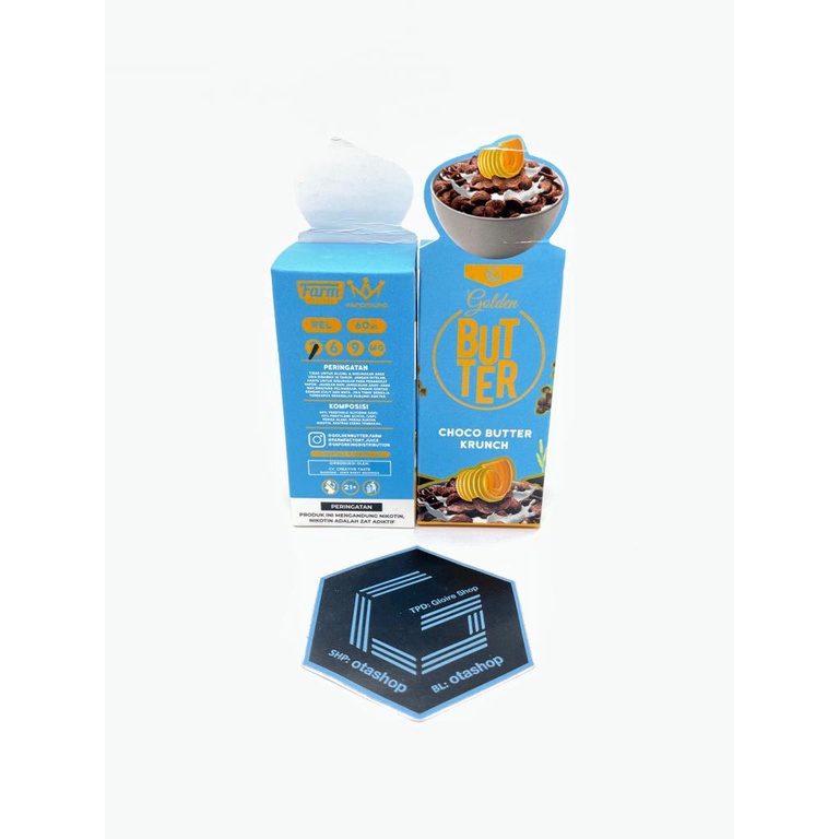 Liquid Golden Butter V3 CHOCO BUTTER CRUNCH 60ML by Farm Factory vape