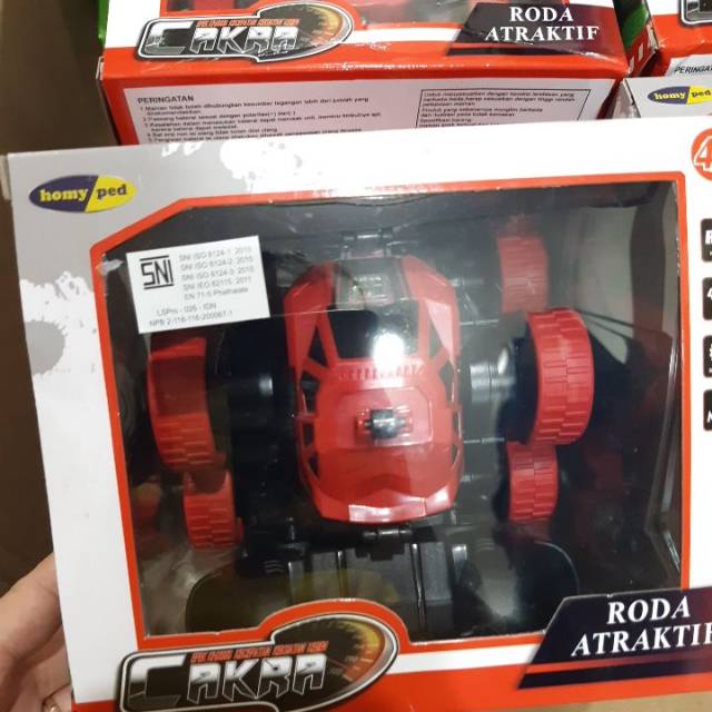 Mainan HOMYPED cakra remote control original Shopee Mainan HOMYPED cakra remote control original Shopee