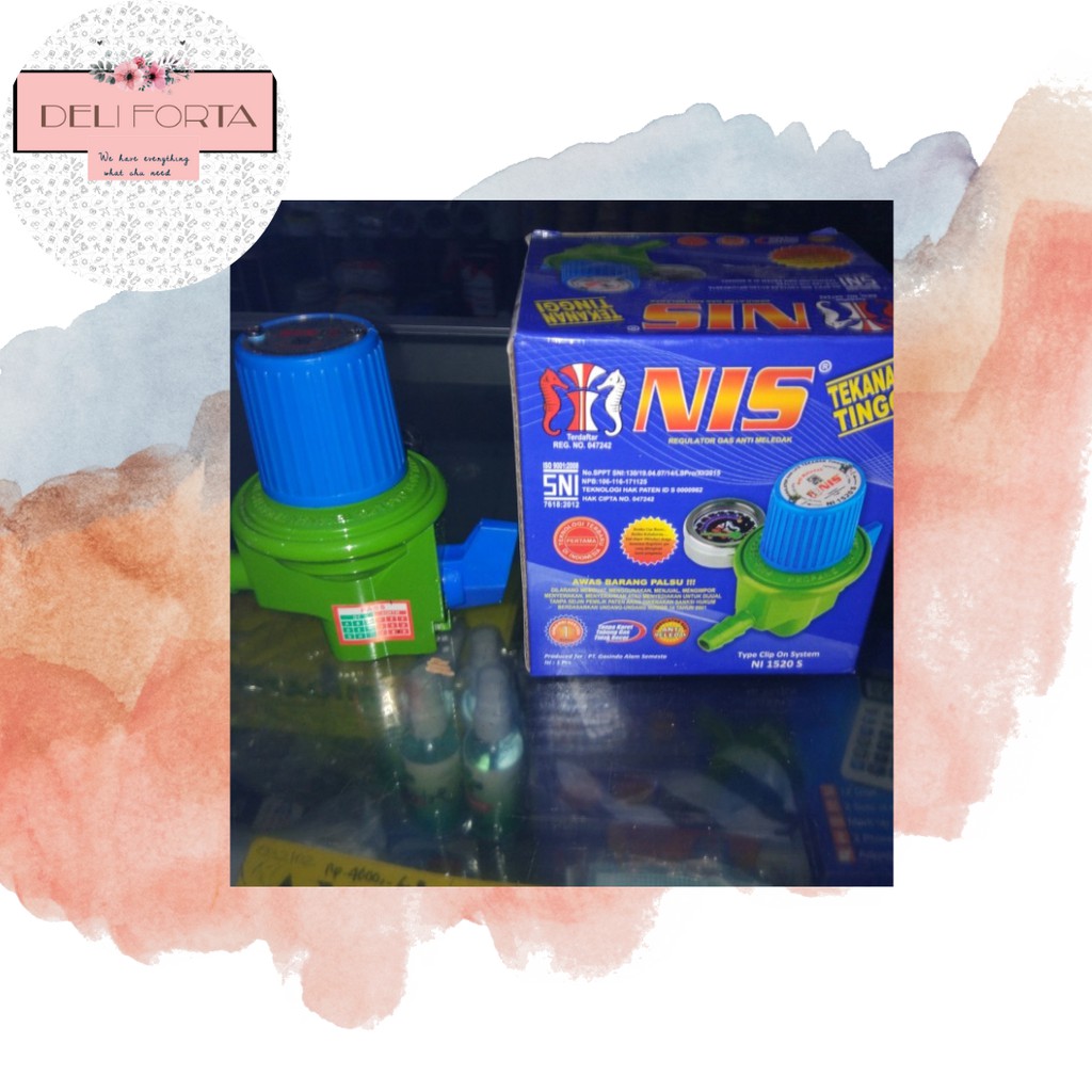 Regulator joss meter nis / regulator kompor tekanan tinggi NIS / nis high preassure nis 0510s