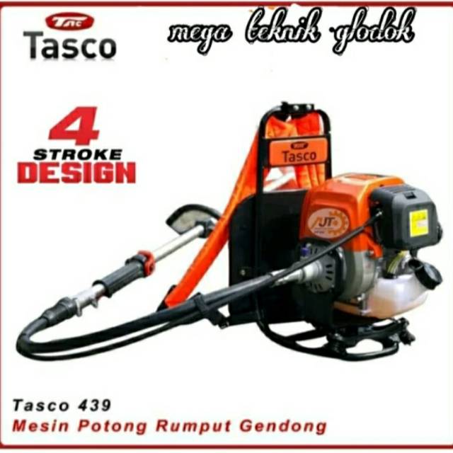 MESIN POTONG RUMPUT GENDONG 4 TAK POTONG RUMPUT TASCO 4 TAK TASCO 439