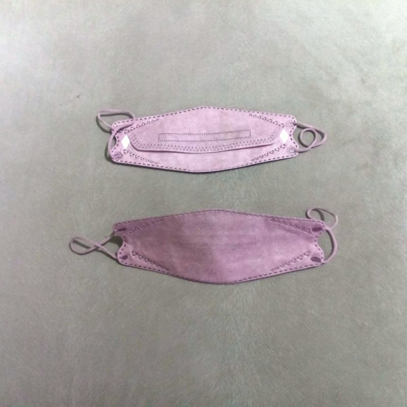 Masker KF94 WeMask 4 ply 10 pcs warna peach