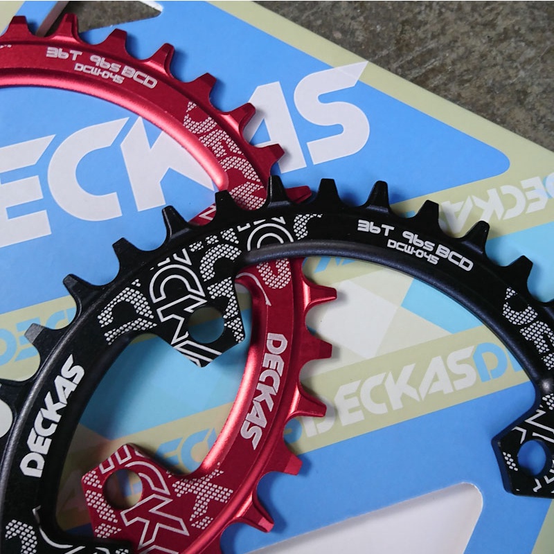 Chainring Deckas BCD96 Round 36T Narrow Wide Deore SLX XT