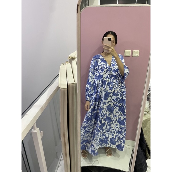 NABO - Sayonara Ice Blue Long Dress