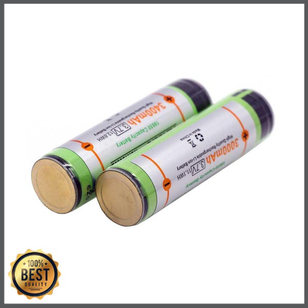 TG-BB053 VariCore 18650 Rechargeable Li-ion Battery 3400mAh 3.7V Button Top