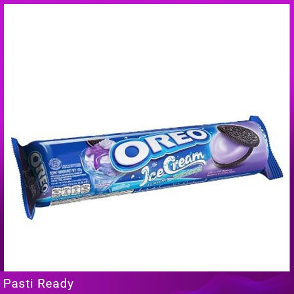 

Oreo Sandwich Ice Cream Blueberry 133Gr Grosir Bisa COD