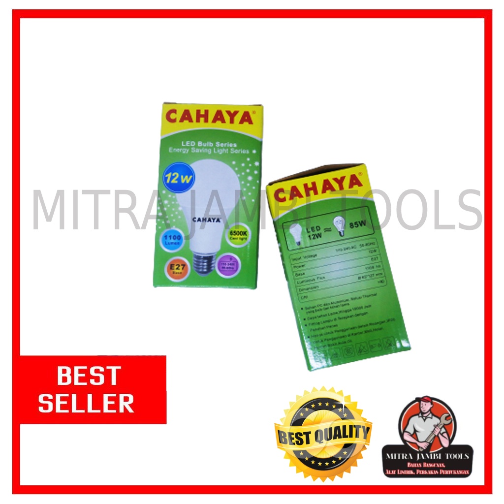 LAMPU CAHAYA LED BULB 12 WATT