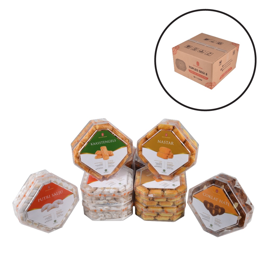 

Paket Kue Kering Mix Segi 8 isi 12