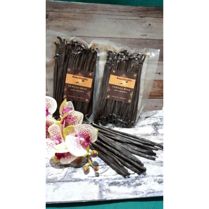 

VANILLA BEANS 500 GRAM | VANILLA GOURMET 500 GRAM