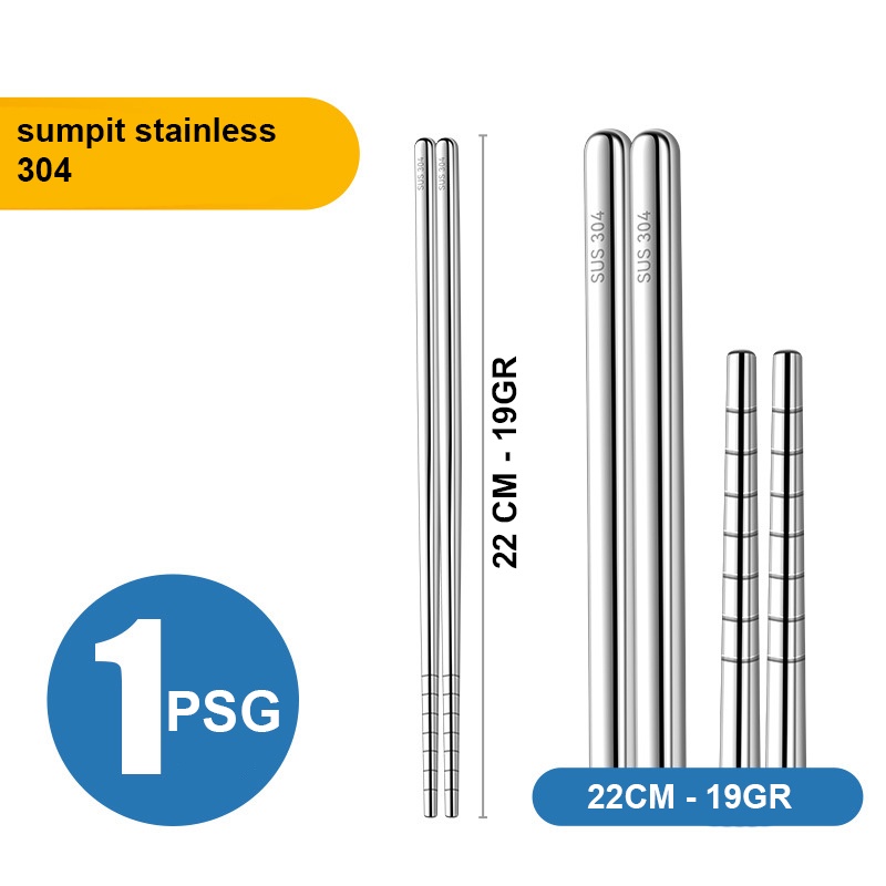 sumpit stainless steel 304 berkualitas