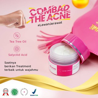 Ulthyme Skincare Acne Cream Night Cream Skincare Penghilang Jerawat Dan Bekas Original 10g