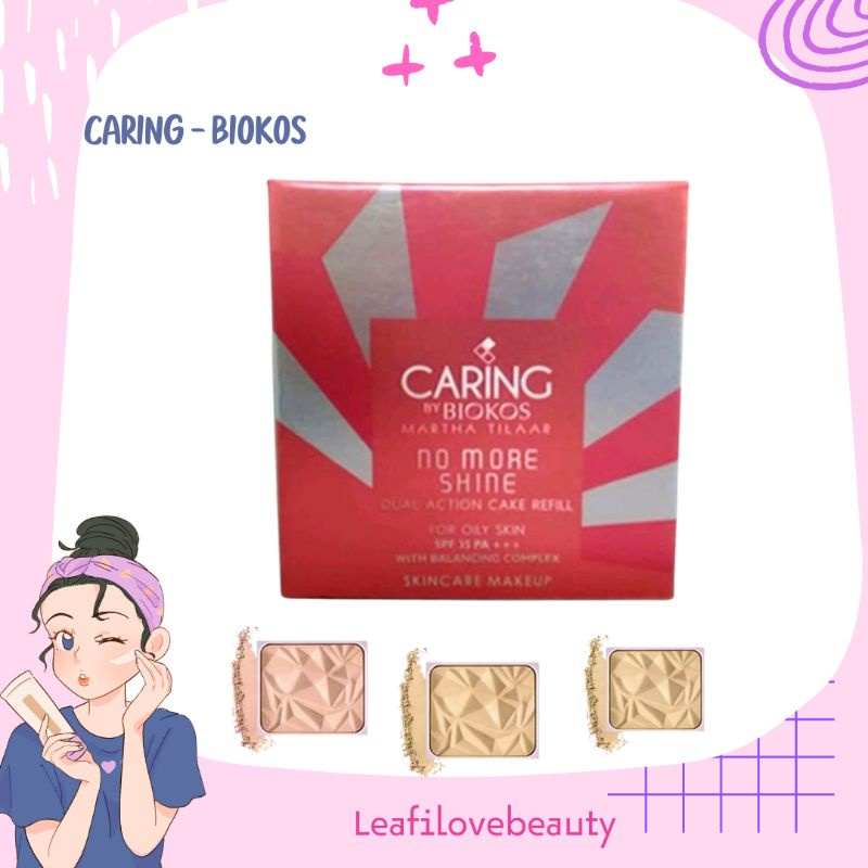 CARING BY BIOKOS Brightening Moist Dual Action Cake Refill 10gr