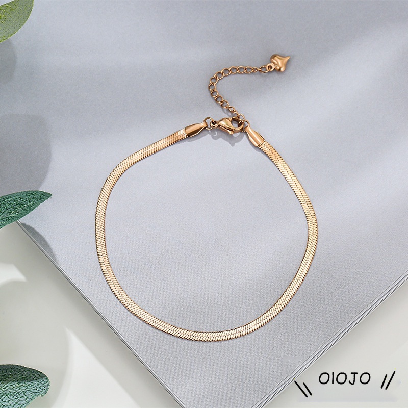 【COD】Fashion Gelang Kaki Sederhana Wanita Modis Aksesori Hypoallergenic Yang