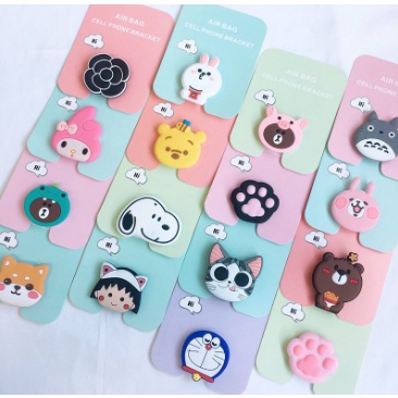 JT - Pop Aksesoris HP / Pop Socket HP 3D Karakter Cartoon / Pop Socket Bervariasi / Pop Socket Lucu / Pop Socket Import / Pop Socket Berkarakter / POP SOCKET KARAKTER