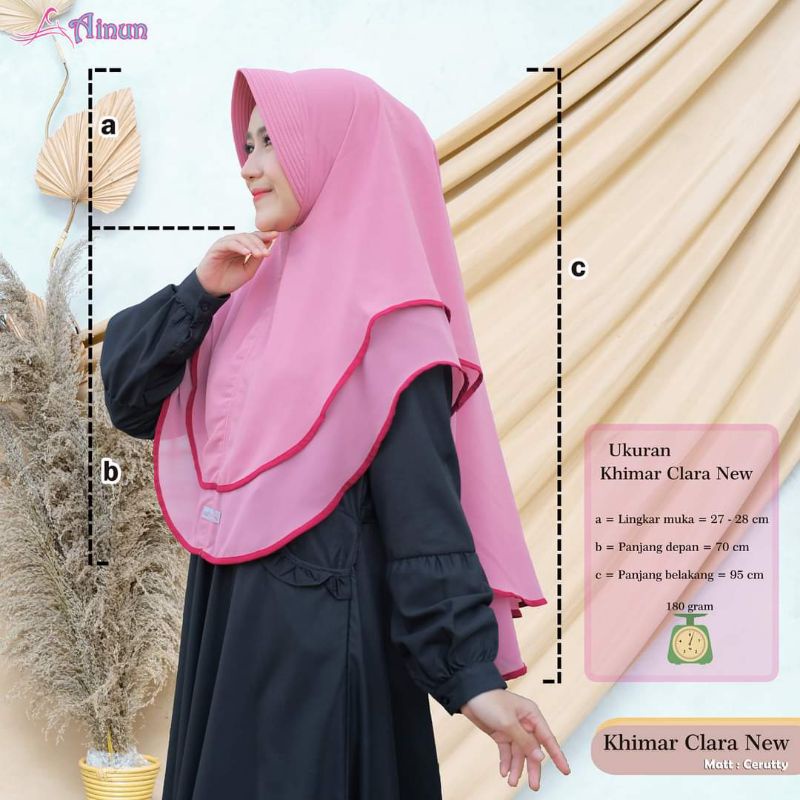 Khimar Clara AINUN HIJAB