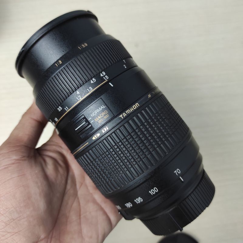 LENSA TELE TAMRON SIGMA 70-300 55-200 VR FOR NIKON  MULUS