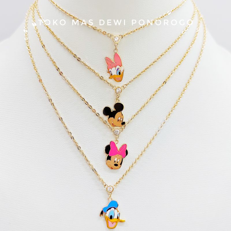 Dewi Ponorogo KALUNG EMAS CAT VARIASI ANAK Emas Asli Kadar 8K/375% Yellow Gold