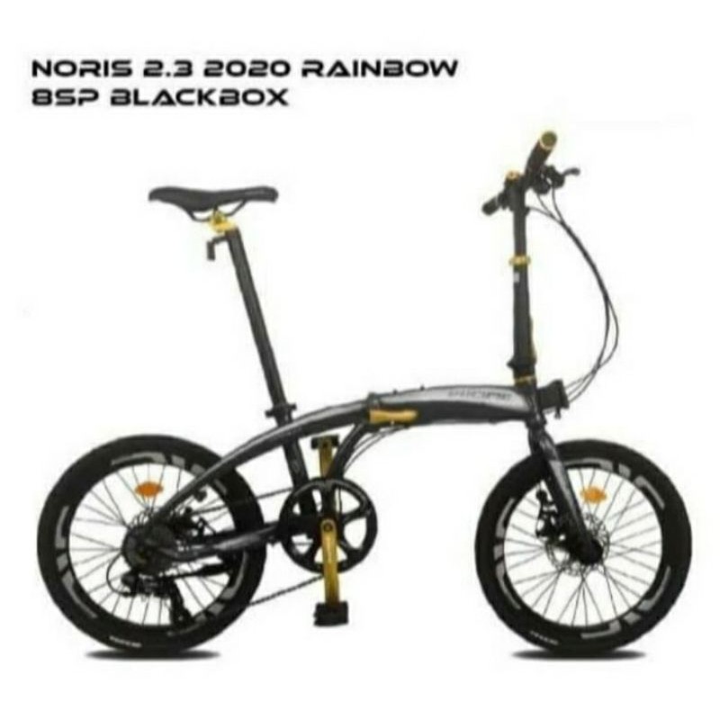 SEPEDA LIPAT PACIFIC NORIS 2.3 20INCH RAINBOW