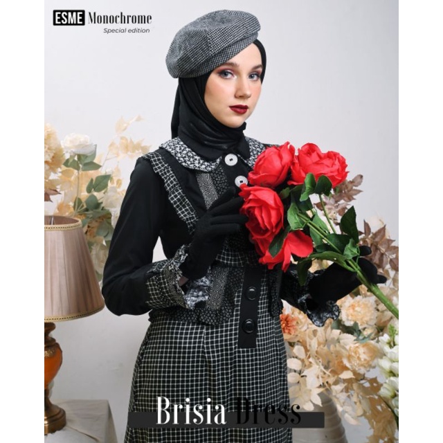 (COD) New Gamis Brisia Dress by Esme