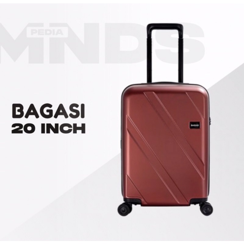 Koper 20 Inch Bagasi By Lojel Natuna Kabin Pesawat Resleting Anti Theft