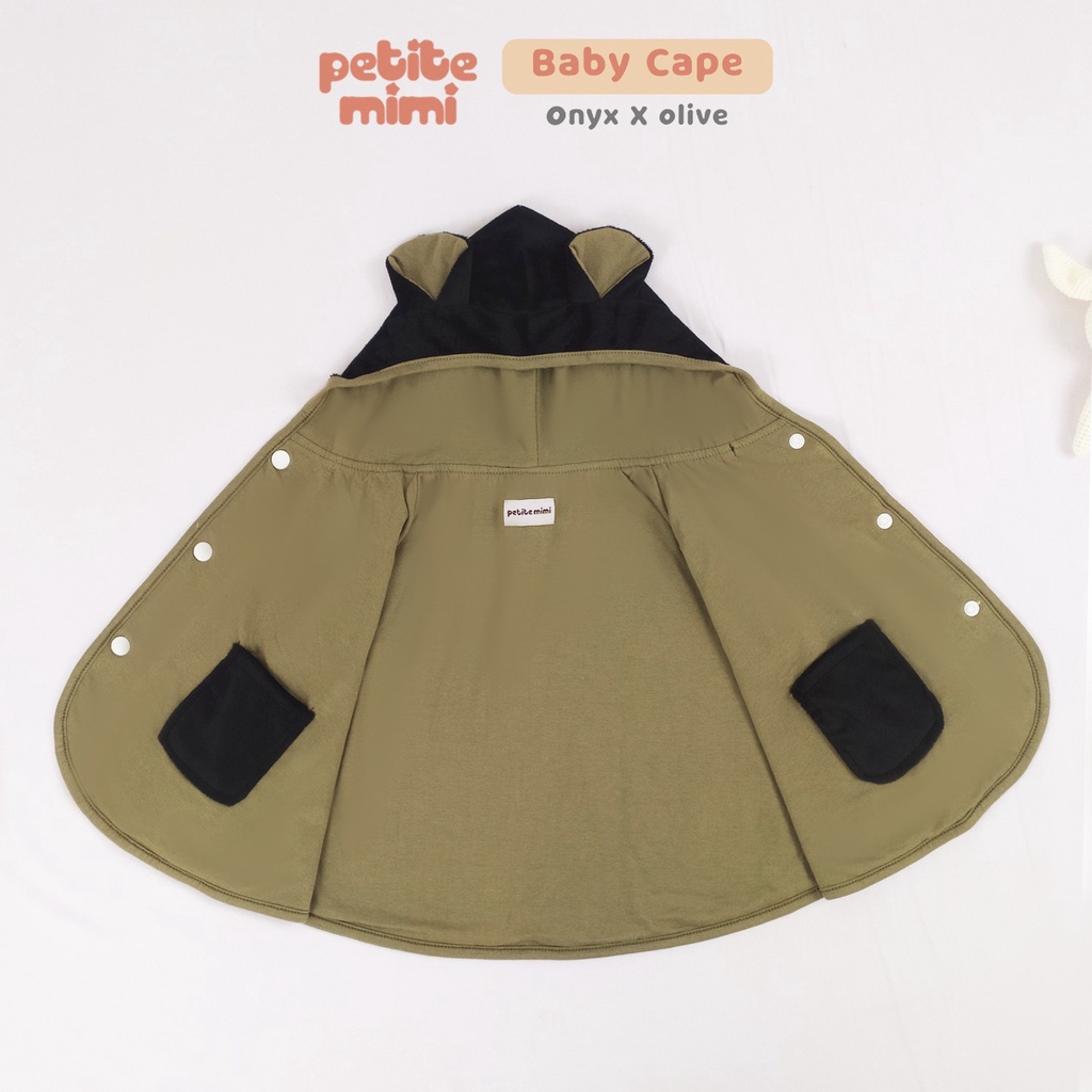 PETITE MIMI JAKET BAYI BABY CAPE SELIMUT BOLAK BALIK SELIMUT ANAK HALUS SUPER LEMBUT