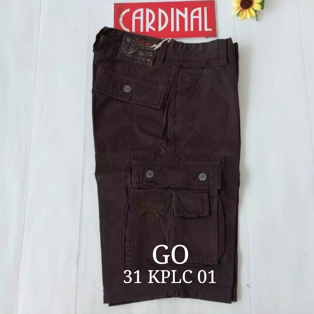 gof 31-KPL 2 CARDINAL KEMPOL CASUAL Celana Pendek Cowok Celana Kempol Fashion Pria Brand Kekinian