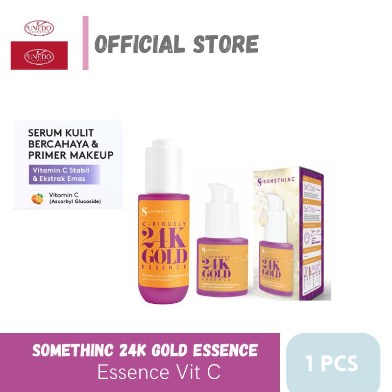 SOMETHINC Criously 24K Gold Essence- Kulit Glowing Berchaya