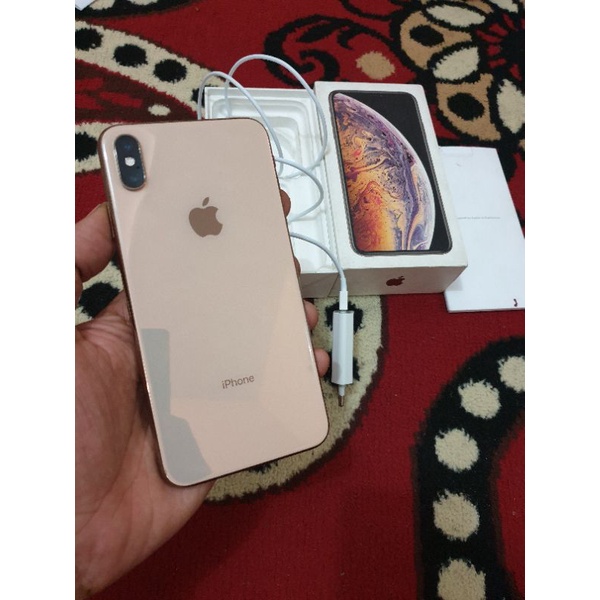 Iphone xs max ibox second bekas lengkap ex resmi