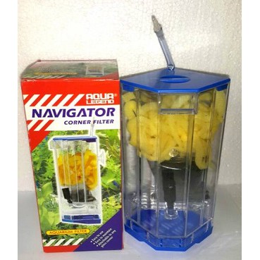 Corner Filter Navigator Aqua Legend Sudut Aquarium Akuarium Aqualegend