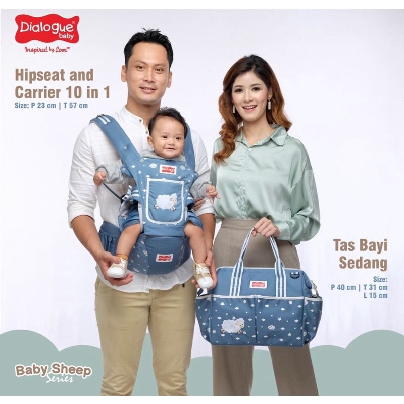 Dialogue Baby Tas Bayi Kecil Baby Sheep Series DGT7310 / Tas Perlengkapan