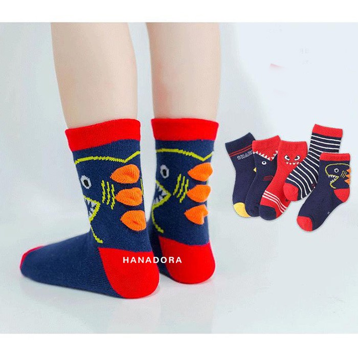Kaos Kaki Set 5pcs - Baby Kids Socks