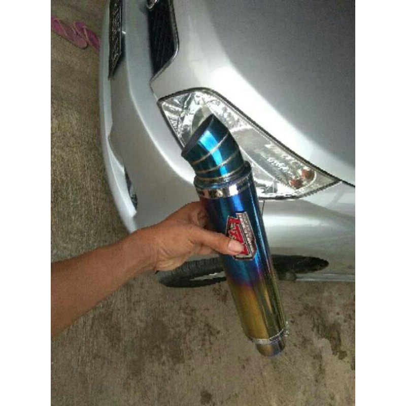 silencer knalpot R9 bluemoon silencer knalpot only inlet 50mm