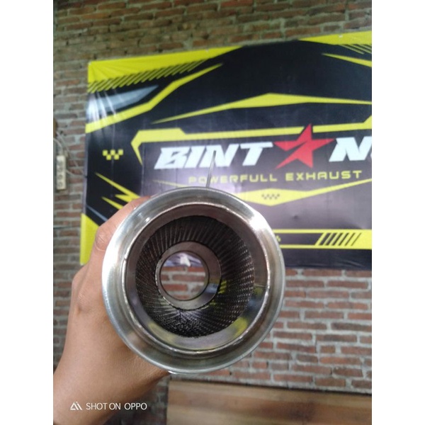 Knalpot Drag inlet 50mm Slincere only Original Bintang Powerfullexhaust-3