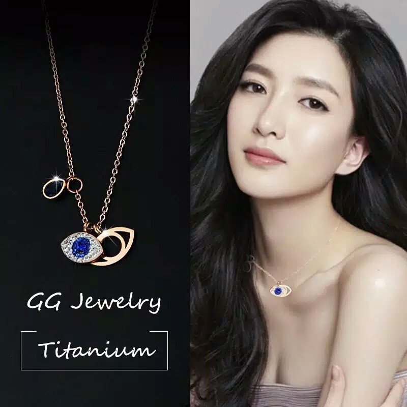 GG KALUNG AKSEN MATA MALAIKAT TITANIUM#KL-102