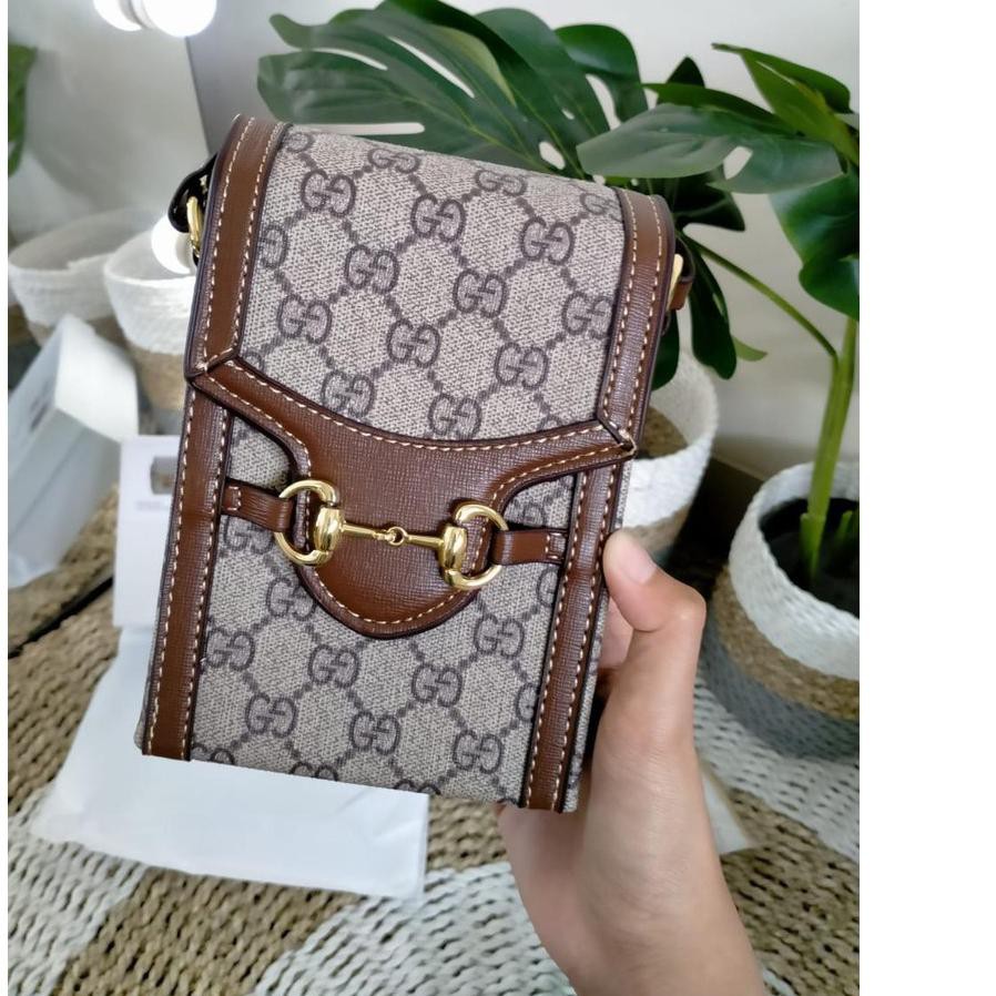 Produk Spesial, Gucci Phone case sling bag free box, Kl0.....