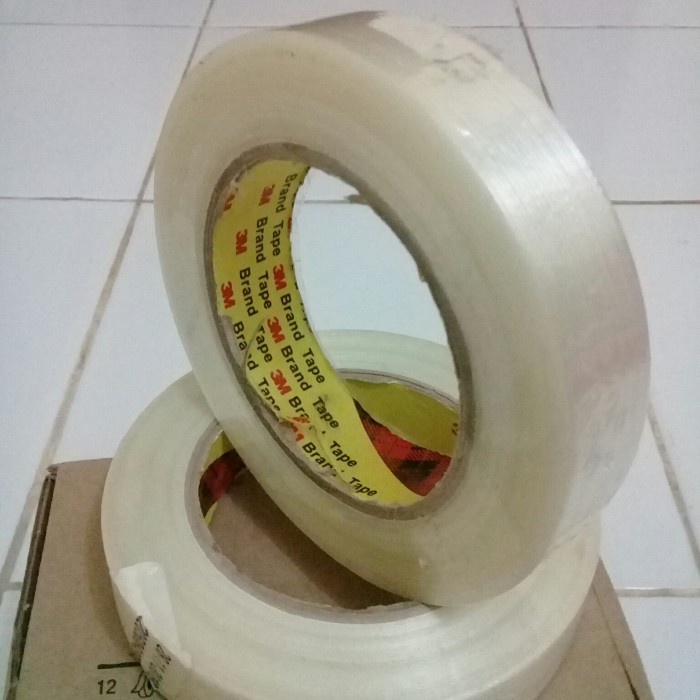 

Lucu 3M Filamen Tape Lakban Serat Size 24Mmx40M Terbatas