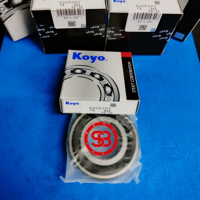 Bearing 6206 2RS / 6206 2RS C3 KOYO JAPAN ORIGINAL