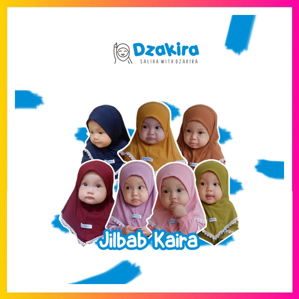 HIJAB BALITA RENDA ORIGINAL BASIC DZAKIRA 0-3T