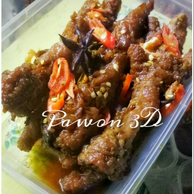 

Ceker Pedas Manis/Dimsum Ceker/Ceker Empuk/Ceker Presto 500gr