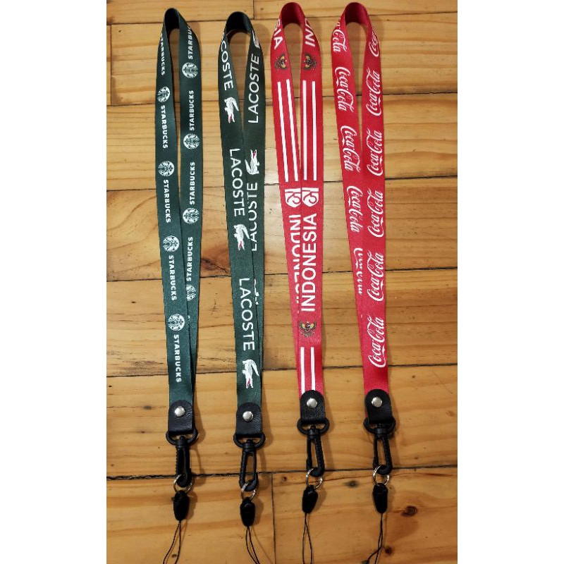 TALI GANTUNGAN HP / TALI GANTUNGAN LEHER / TALI HP / GANTUNGAN HP BRANDED EDITION