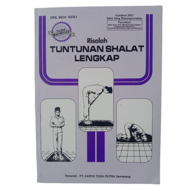 Buku Panduan tata cara sholat Buku risalah tuntunan sholat lengkap