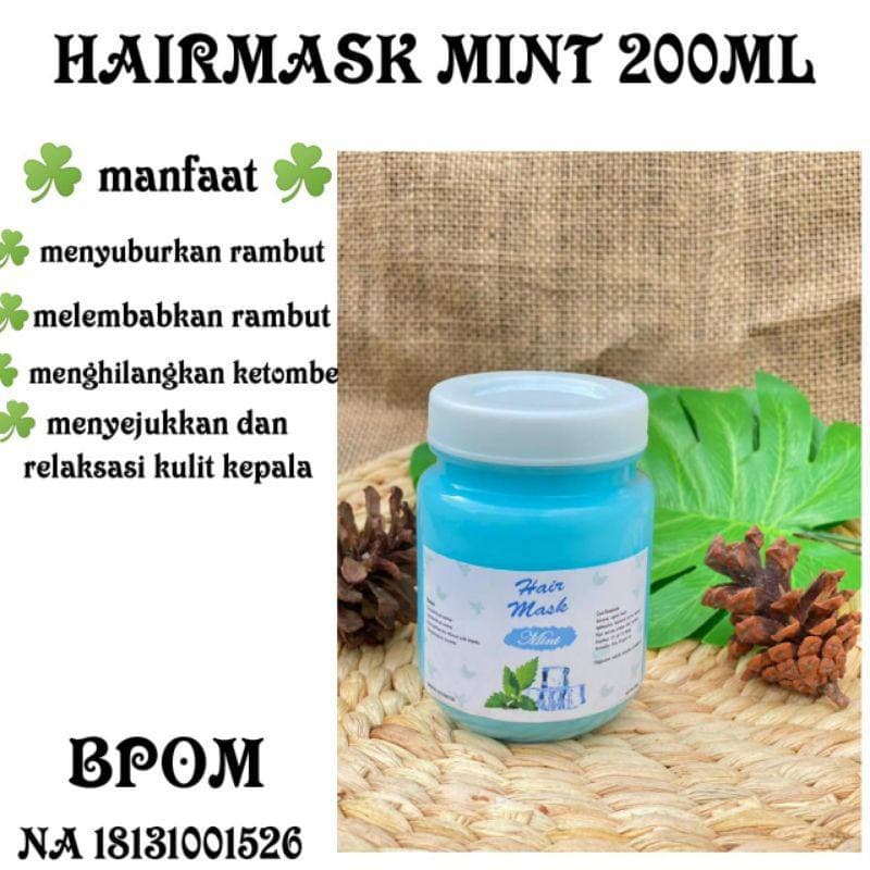 Hairmask Masker Rambut BPOM 200ml