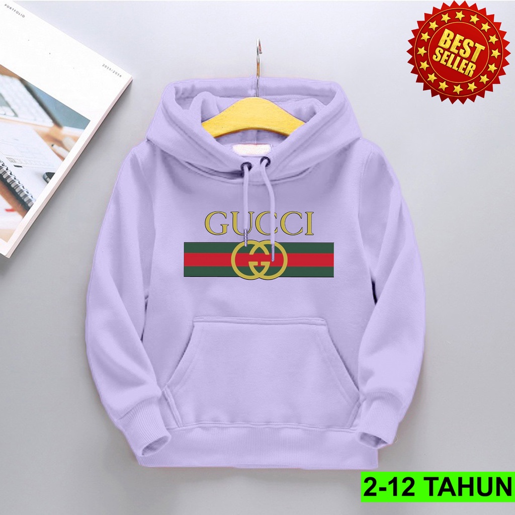 Hoodie GUCCI Anak Laki Laki Perempuan / Hodie Anak Usia 2 3 4 5 6 7 8 9 10 11 12 Tahun / Jaket Gucci Anak Cewek Cowok / Switer Distro Bisa Cod / Suiter Anak Terbaru / Sweeter Anak / Switer GUCCI Anak