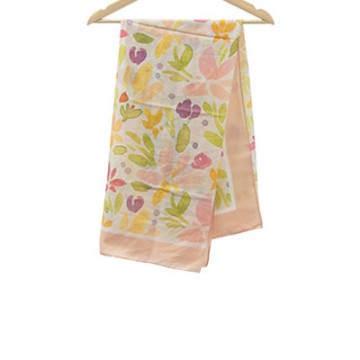 

Seruni Living Scarf Besar (bujur sangkar) Bunga Pink Orange