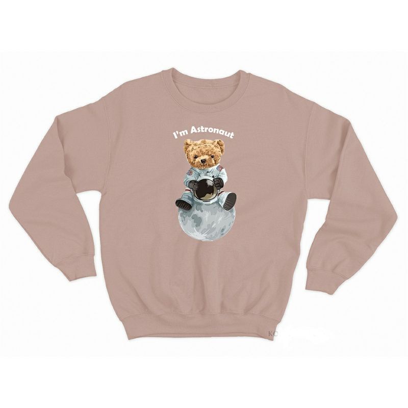 Sweater crewneck teddy bear (astronaut)