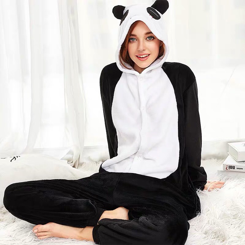 KOSTUM ONESIE BAJU PANDA BERUANG IMPOR