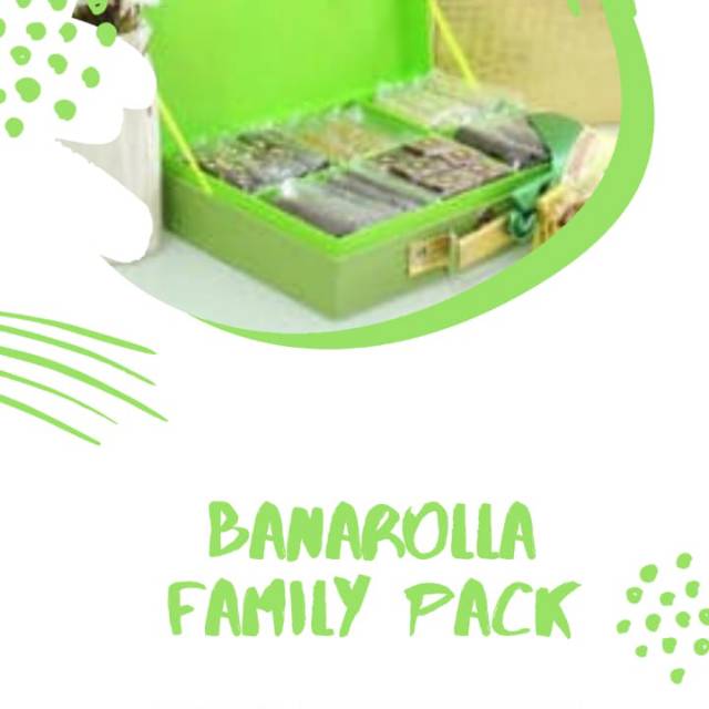 

Banarolla Family pack hijau