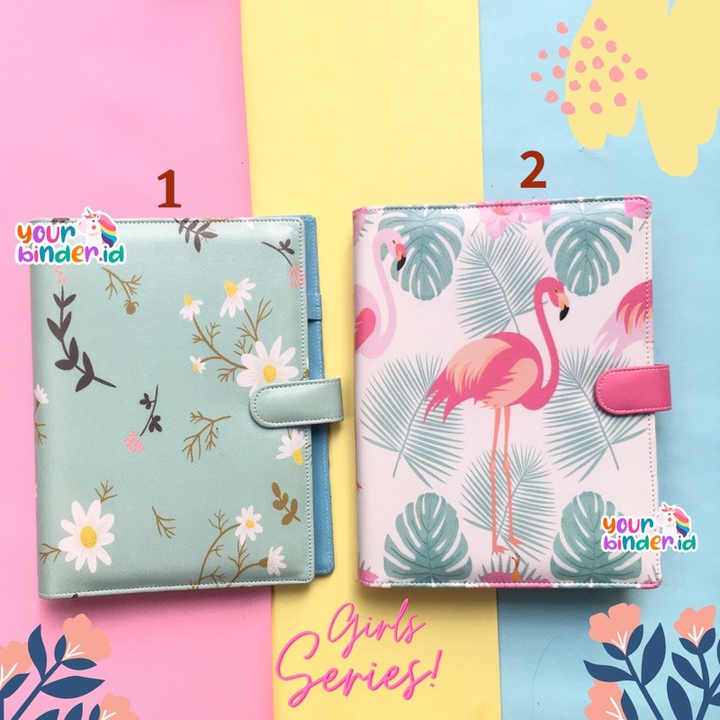 

Binder Printing Girls Series - 20r/26r Ready Stock