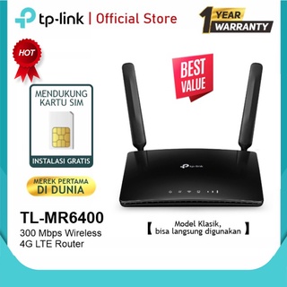Original TP-LINK TL-MR6400 Wireless Router 3G / 4G  300Mbps Wireless N 4G LTE Router TPLINK MR6400